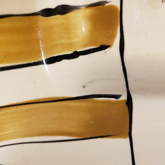 HD Designs Le Chef Square Luncheon / Salad Deep Dish Whimsical Chefs ~ 2 AVAIL - Picture 11 of 11